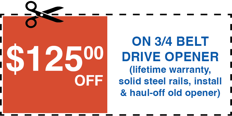 125 off garage door opener Nesconset