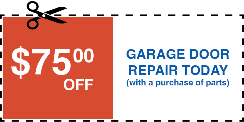75 off garage door repair Nesconset